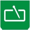 Symbol Heckscheibenwischer (180°)