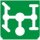 Symbol Hilfsantrieb (0°)