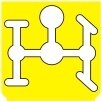 Symbol Hilfsantrieb (180°)
