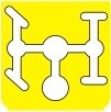 Symbol Hilfsantrieb (0°)