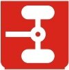 Symbol Hinterachse auskuppeln (0°)