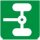 Symbol Hinterachse auskuppeln (0°)