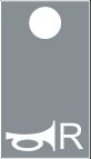 Symbol Hintere Hupe (0°)