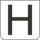 Symbol HOCH (0°)