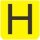 Symbol HOCH (0°)