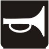 Symbol Horn (0°)