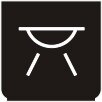 Symbol Innenbeleuchtung (niedrig) (0°)
