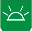 Symbol Innenleuchte (mittel) (180°)