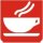 Symbol Kaffee (0°)