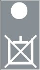 Symbol Kein Druck (0°)