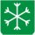 Symbol Klimatisierung (0°)