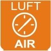 Symbol komprimierte Luft (0°)