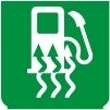 Symbol Kraftstoff-Vorwärmer (0°)