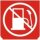 Symbol Kraftstofftank leer (0°)