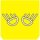 Symbol Lampes de service (180°)