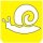 Symbol Langsam (Schnecke) (0°)