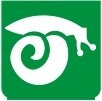 Symbol Langsam (Schnecke) (180°)
