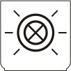 Symbol Licht-Reduzierung (0°)