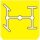Symbol Längsdifferentialsperre (0°)