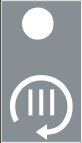 Symbol Motor: Geschwindigkeit 3 (0°)
