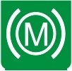 Symbol Motorbremse (0°)