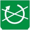 Symbol Motorstopp (180°)