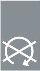 Symbol Motorstopp (0°)