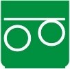 Symbol Nachlaufachse (180°)