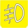 Symbol Nebelscheinwerfer (0°)