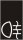 Symbol Nebelschlussleuchte (0°)