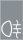 Symbol Nebelschlussleuchte (0°)