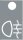Symbol Nebelschlussleuchte (0°)