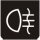 Symbol Nebelschlussleuchten (180°)
