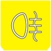 Symbol Nebelschlussleuchten (180°)