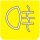 Symbol Nebelschlussleuchten (180°)