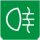Symbol Nebelschlussleuchten (180°)