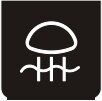 Symbol Nebelschlussleuchten (270°)