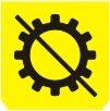 Symbol Ohne Ausrüstung (0°)