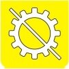 Symbol Ohne Ausrüstung (0°)