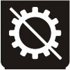 Symbol Ohne Ausrüstung (0°)