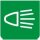 Symbol Positionslichter (180°)