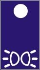 Symbol Positionslichter (0°)