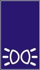Symbol Positionslichter (0°)