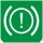 Symbol Probleme mit dem Bremssystem (0°)