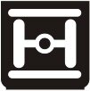 Symbol Querwellen-Achssperre (0°)