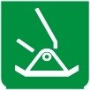 Symbol Rechter Aufenthalt (0°)
