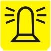 Symbol Rotierende Bake (0°)