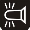 Symbol Rotierende Bake (270°)