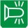 Symbol Rotierende Bake (90°)