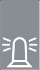 Symbol Rotierende Bake (0°)